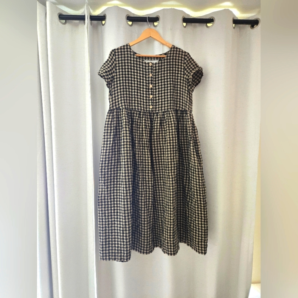 notPERFECTLINEN MAMA maxi dress size M/L